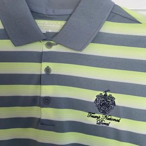 NIKE GOLF Men’s Polo w/ TRUMP DORAL Logo Sz M